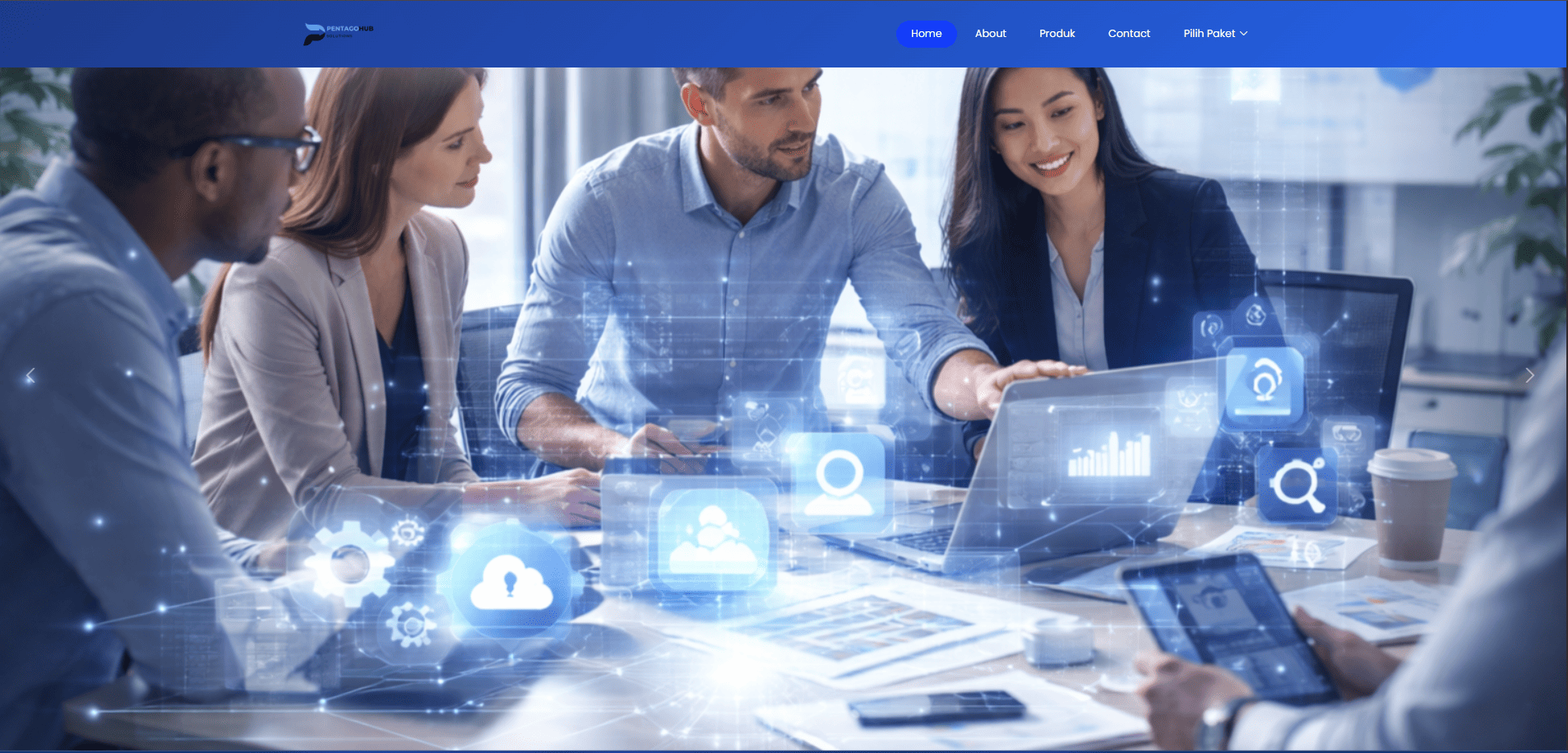 Template 1 - Web Company Profile